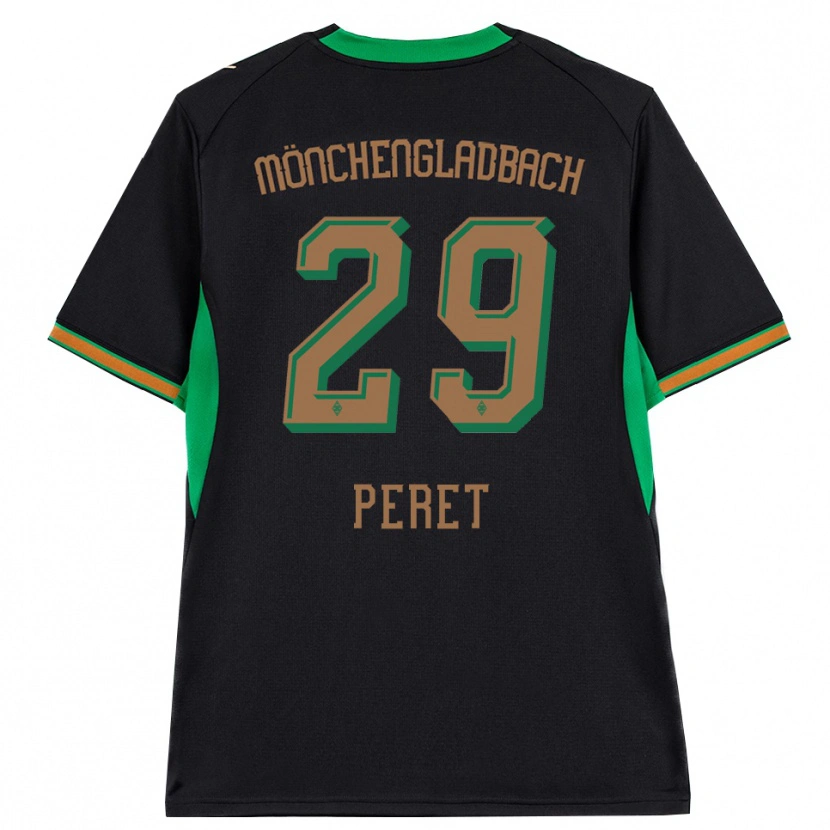 Danxen Herren Jakub Peret #29 Schwarz Orange Grün Braun Auswärtstrikot Trikot 2026/27 T-Shirt Schweiz