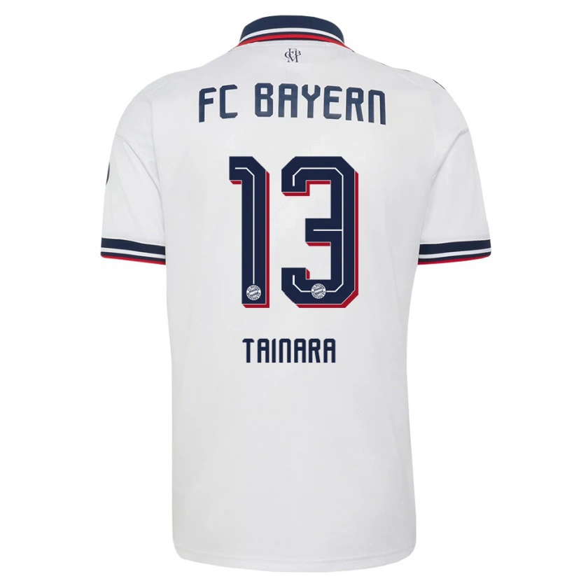 Danxen Herren Tainara #13 Weiß Grau Rot Auswärtstrikot Trikot 2026/27 T-Shirt Schweiz
