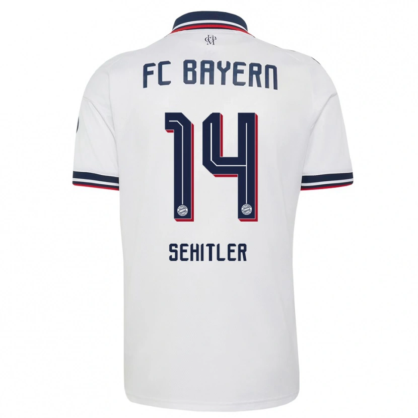Danxen Herren Alara Şehitler #14 Weiß Grau Rot Auswärtstrikot Trikot 2026/27 T-Shirt Schweiz