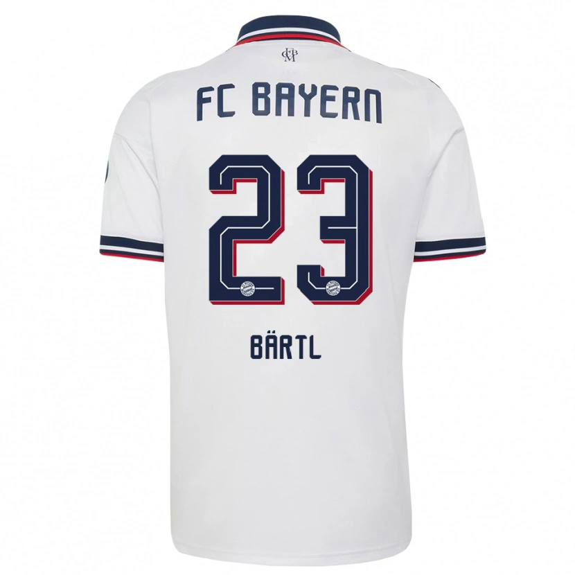 Danxen Herren Jannis Bärtl #23 Weiß Grau Rot Auswärtstrikot Trikot 2026/27 T-Shirt Schweiz