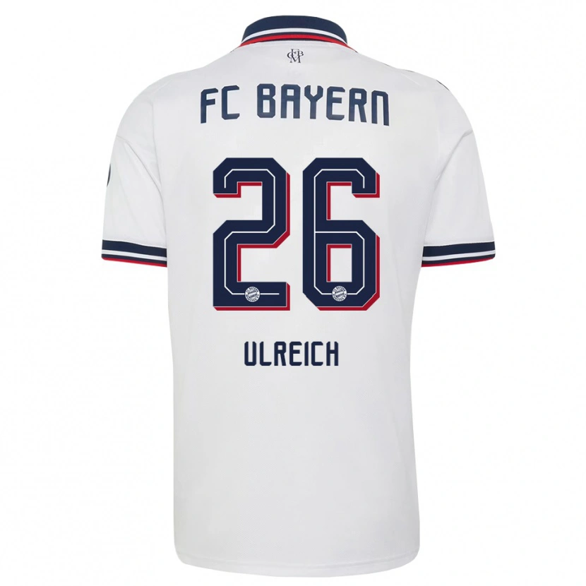 Danxen Herren Sven Ulreich #26 Weiß Grau Rot Auswärtstrikot Trikot 2026/27 T-Shirt Schweiz