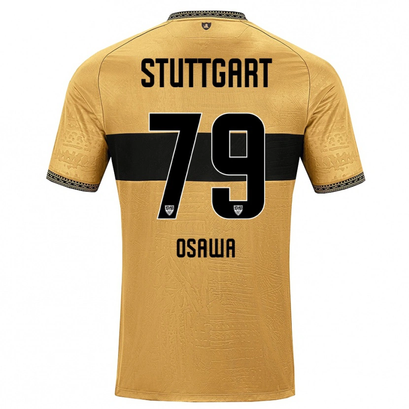 Danxen Herren Haruka Ōsawa #79 Braun Schwarz Weiß Auswärtstrikot Trikot 2026/27 T-Shirt Schweiz