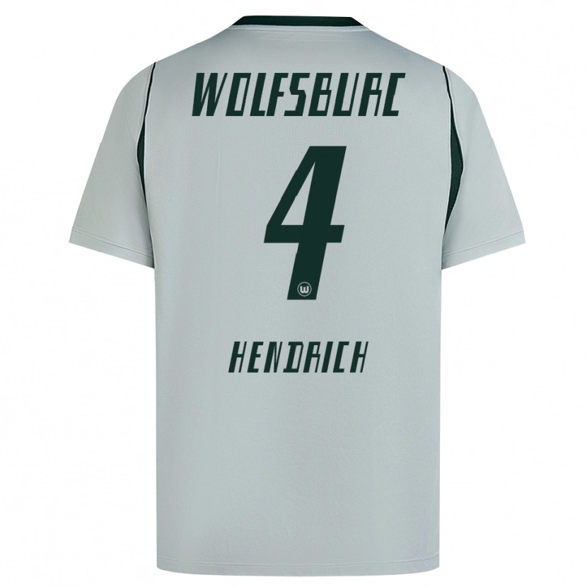 Danxen Herren Kathrin Hendrich #4 Grau Grün Auswärtstrikot Trikot 2026/27 T-Shirt Schweiz