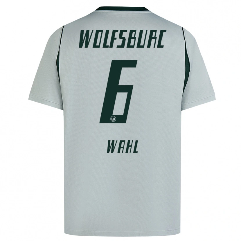 Danxen Herren Hauke Wahl #6 Grau Grün Auswärtstrikot Trikot 2026/27 T-Shirt Schweiz