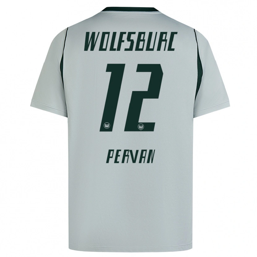 Danxen Herren Pavao Pervan #12 Grau Grün Auswärtstrikot Trikot 2026/27 T-Shirt Schweiz