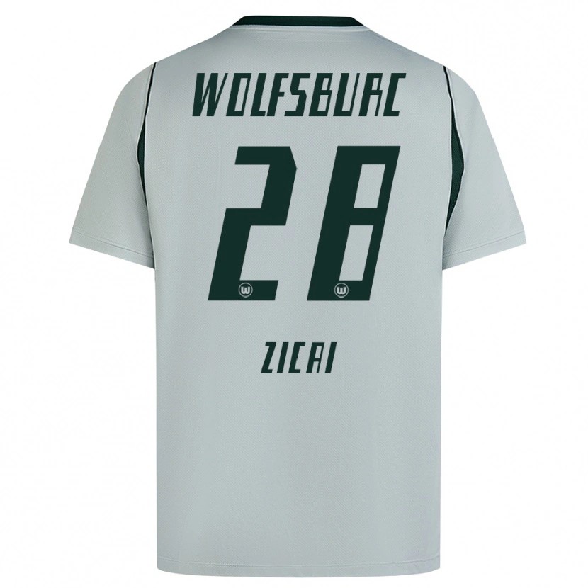 Danxen Herren Cora Zicai #28 Grau Grün Auswärtstrikot Trikot 2026/27 T-Shirt Schweiz