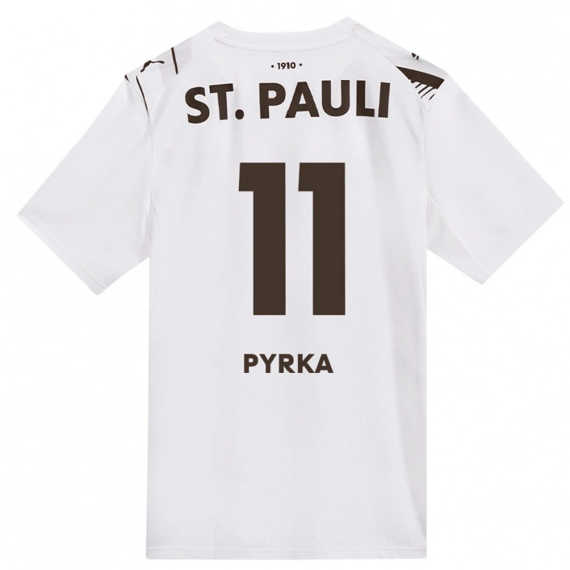Danxen Herren Arkadiusz Pyrka #11 Kaffee Weiß Rot Auswärtstrikot Trikot 2026/27 T-Shirt Schweiz