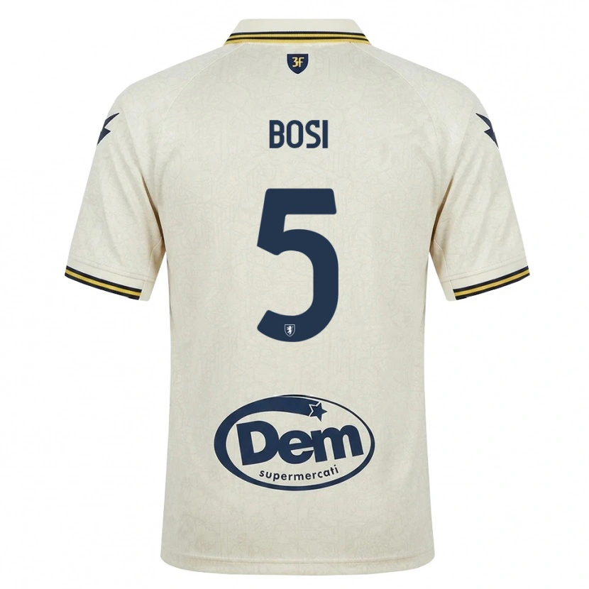 Danxen Herren Giorgio Bosi #5 Oldlace Gelb Schwarz Auswärtstrikot Trikot 2026/27 T-Shirt Schweiz