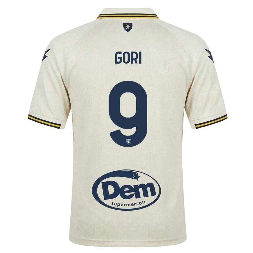 Danxen Herren Lorenzo Gori #9 Oldlace Gelb Schwarz Auswärtstrikot Trikot 2026/27 T-Shirt Schweiz