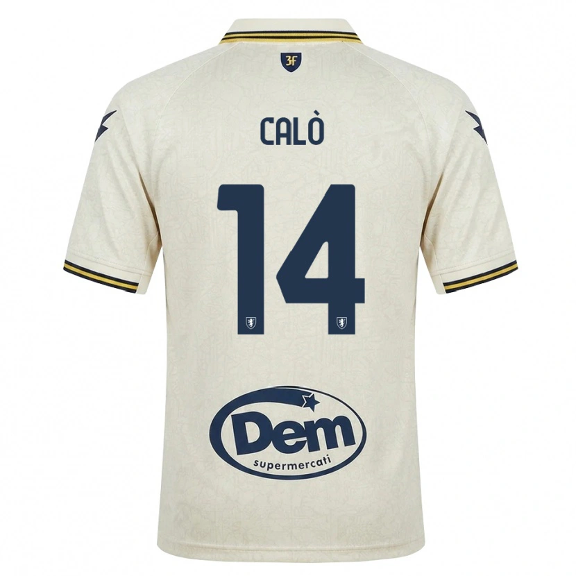 Danxen Herren Giacomo Calò #14 Oldlace Gelb Schwarz Auswärtstrikot Trikot 2026/27 T-Shirt Schweiz