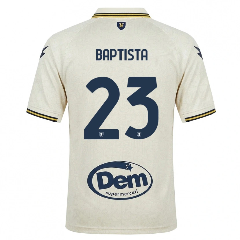 Danxen Herren Viktor Baptista #23 Oldlace Gelb Schwarz Auswärtstrikot Trikot 2026/27 T-Shirt Schweiz