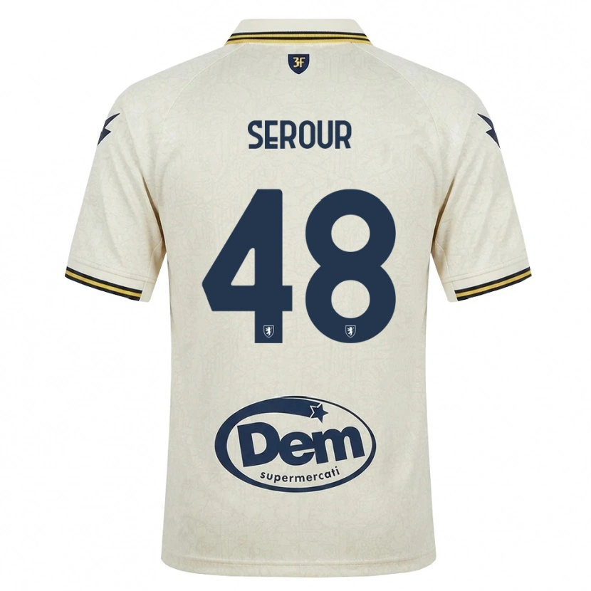 Danxen Herren Mohamed Serour #48 Oldlace Gelb Schwarz Auswärtstrikot Trikot 2026/27 T-Shirt Schweiz