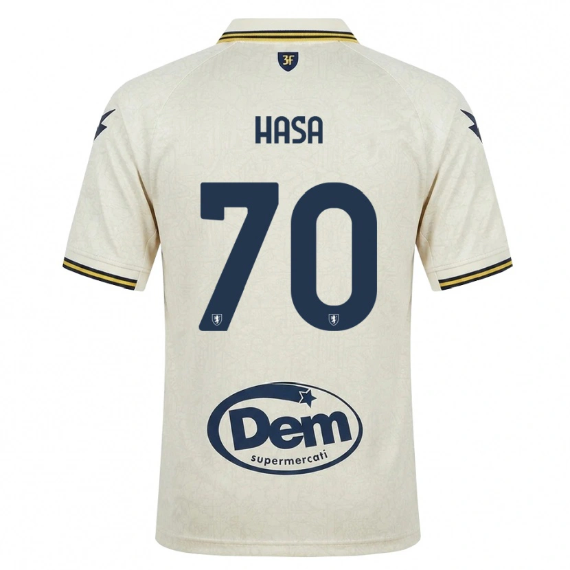 Danxen Herren Luis Hasa #70 Oldlace Gelb Schwarz Auswärtstrikot Trikot 2026/27 T-Shirt Schweiz