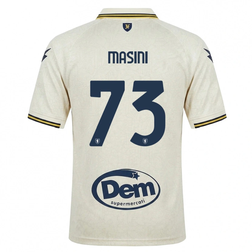 Danxen Herren Patrizio Masini #73 Oldlace Gelb Schwarz Auswärtstrikot Trikot 2026/27 T-Shirt Schweiz