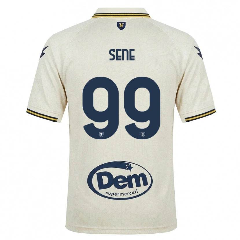 Danxen Herren Fallou Sene #99 Oldlace Gelb Schwarz Auswärtstrikot Trikot 2026/27 T-Shirt Schweiz