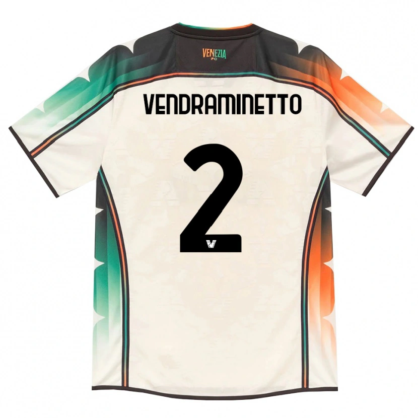 Danxen Herren Andrea Vendraminetto #2 Oldlace Orange Grün Auswärtstrikot Trikot 2026/27 T-Shirt Schweiz