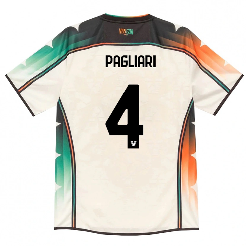 Danxen Herren Alessandro Pagliari #4 Oldlace Orange Grün Auswärtstrikot Trikot 2026/27 T-Shirt Schweiz