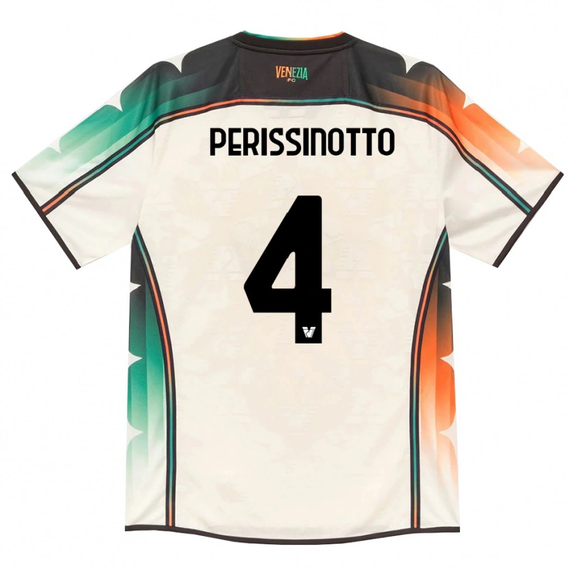 Danxen Herren Nicolò Perissinotto #4 Oldlace Orange Grün Auswärtstrikot Trikot 2026/27 T-Shirt Schweiz