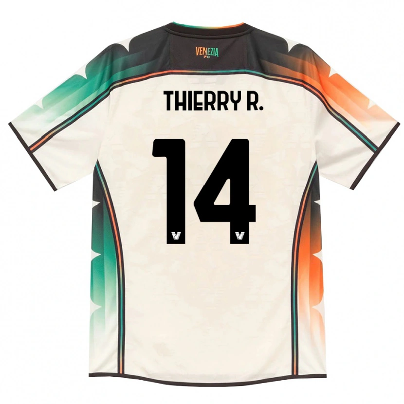 Danxen Herren Thierry Correia #14 Oldlace Orange Grün Auswärtstrikot Trikot 2026/27 T-Shirt Schweiz