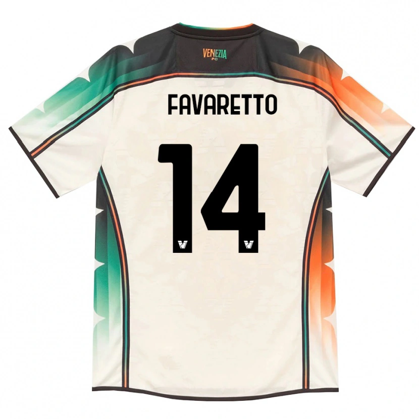 Danxen Herren Alessio Favaretto #14 Oldlace Orange Grün Auswärtstrikot Trikot 2026/27 T-Shirt Schweiz