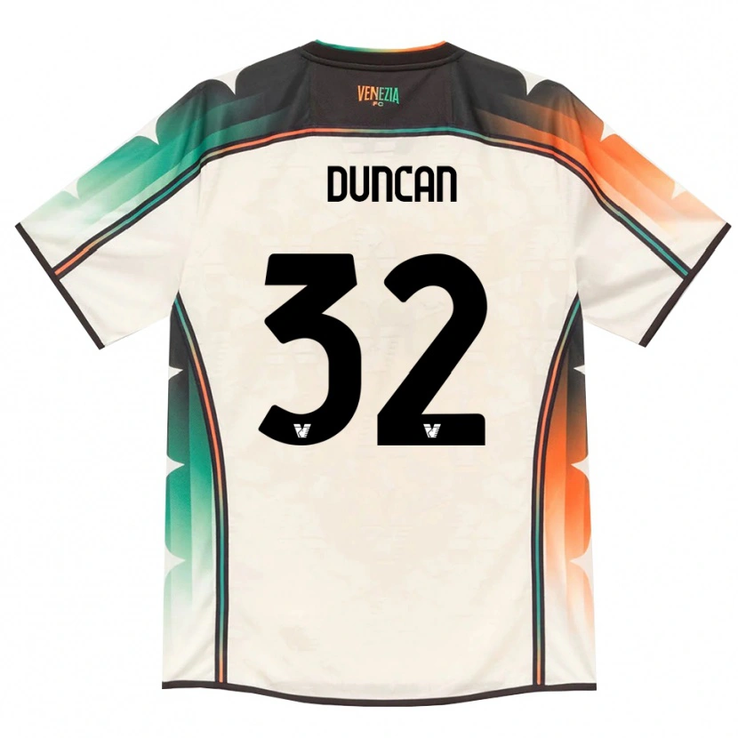 Danxen Herren Alfred Duncan #32 Oldlace Orange Grün Auswärtstrikot Trikot 2026/27 T-Shirt Schweiz