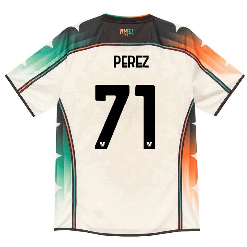 Danxen Herren Kike Pérez #71 Oldlace Orange Grün Auswärtstrikot Trikot 2026/27 T-Shirt Schweiz