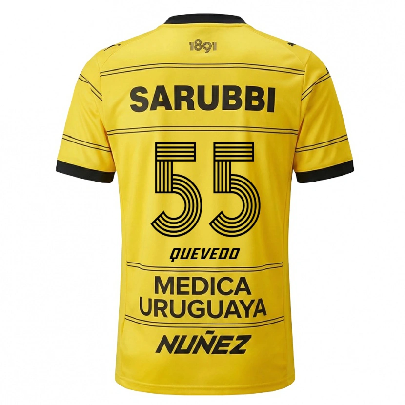 Danxen Herren Juan Quevedo #55 Gelb Schwarz Auswärtstrikot Trikot 2026/27 T-Shirt Schweiz
