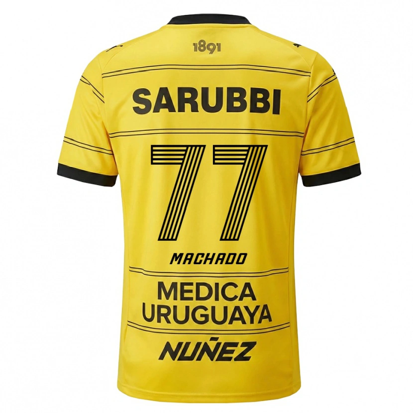 Danxen Herren Alexander Machado #77 Gelb Schwarz Auswärtstrikot Trikot 2026/27 T-Shirt Schweiz