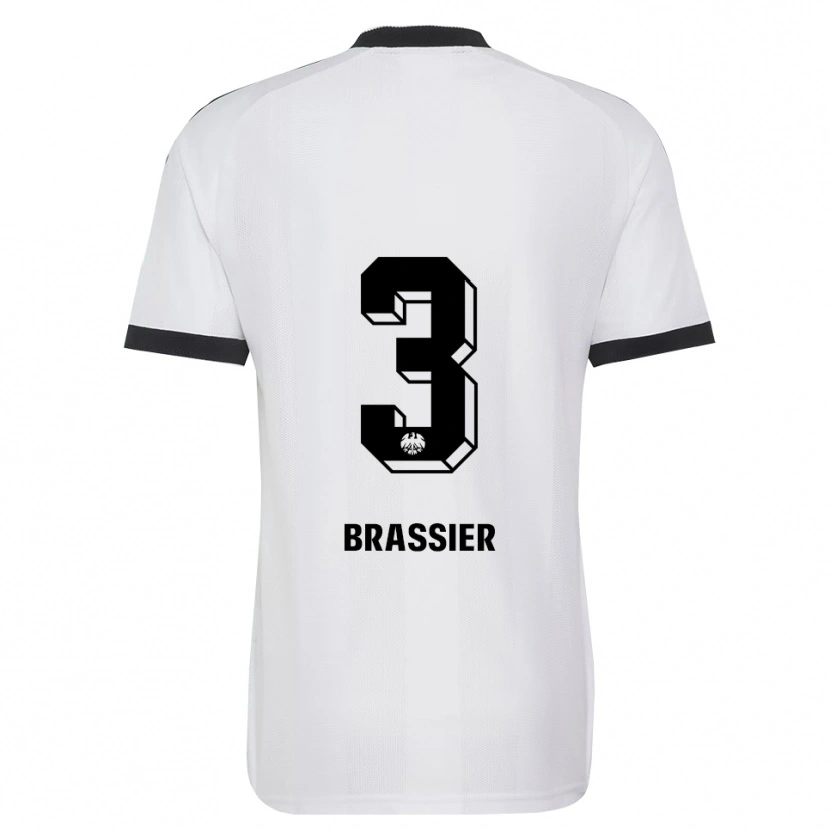 Danxen Damen Lilian Brassier #3 Schwarz Weiß Auswärtstrikot Trikot 2026/27 T-Shirt Schweiz
