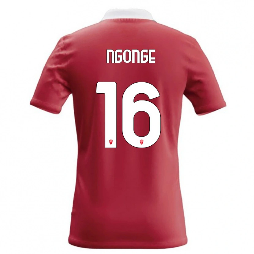 Danxen Damen Cyril Ngonge #16 Rot Weiß Heimtrikot Trikot 2026/27 T-Shirt Schweiz