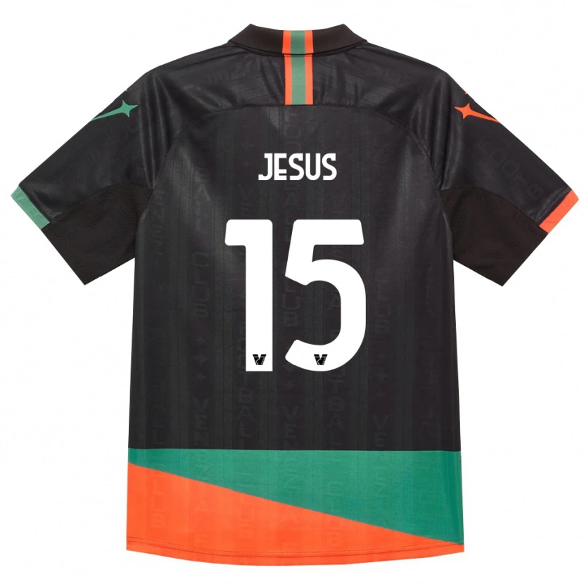Danxen Damen Juan Jesus #15 Schwarz Orange Grün Heimtrikot Trikot 2026/27 T-Shirt Schweiz