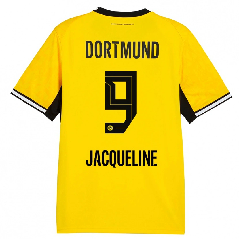 Danxen Damen Moreno Jacqueline #9 Gelb Schwarz Weiß Heimtrikot Trikot 2026/27 T-Shirt Schweiz
