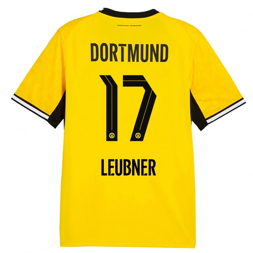 Danxen Damen Ronja Leubner #17 Gelb Schwarz Weiß Heimtrikot Trikot 2026/27 T-Shirt Schweiz