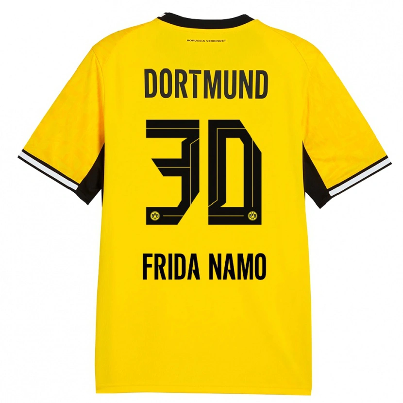Danxen Damen Ronning Frida Namo #30 Gelb Schwarz Weiß Heimtrikot Trikot 2026/27 T-Shirt Schweiz