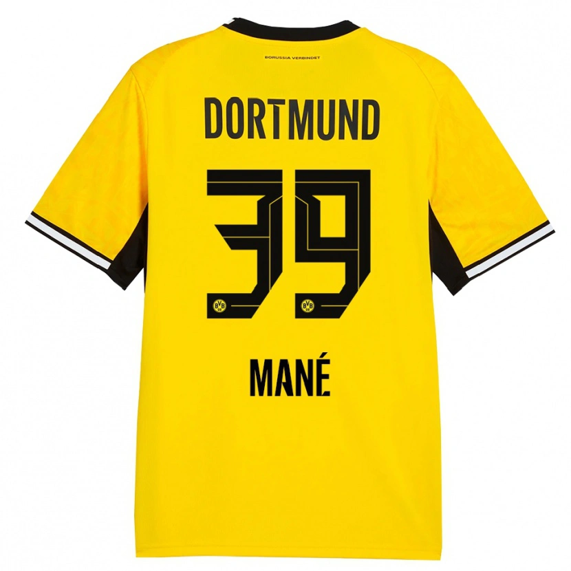 Danxen Damen Filippo Mane #39 Gelb Schwarz Weiß Heimtrikot Trikot 2026/27 T-Shirt Schweiz