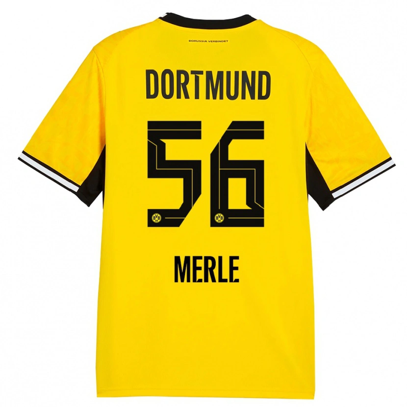 Danxen Damen Albers Merle #56 Gelb Schwarz Weiß Heimtrikot Trikot 2026/27 T-Shirt Schweiz