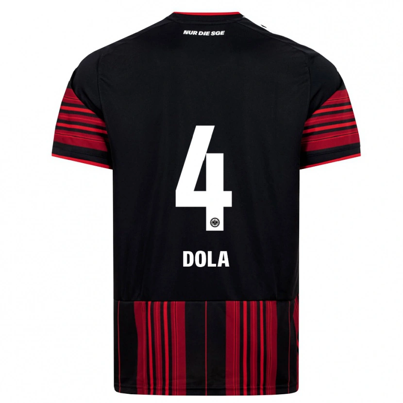 Danxen Damen Igor Dola #4 Schwarz Rot Weiß Heimtrikot Trikot 2026/27 T-Shirt Schweiz