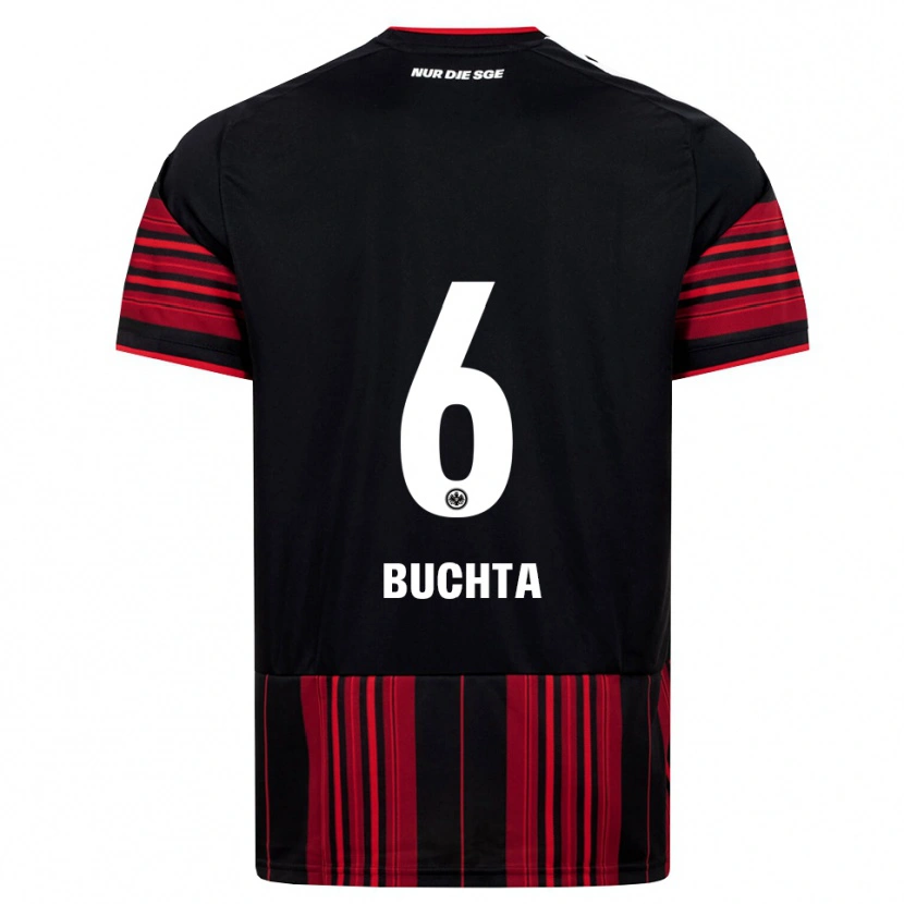 Danxen Damen Philip Buchta #6 Schwarz Rot Weiß Heimtrikot Trikot 2026/27 T-Shirt Schweiz