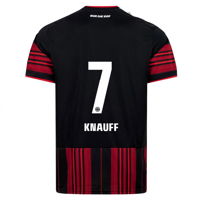 Danxen Damen Ansgar Knauff #7 Schwarz Rot Weiß Heimtrikot Trikot 2026/27 T-Shirt Schweiz