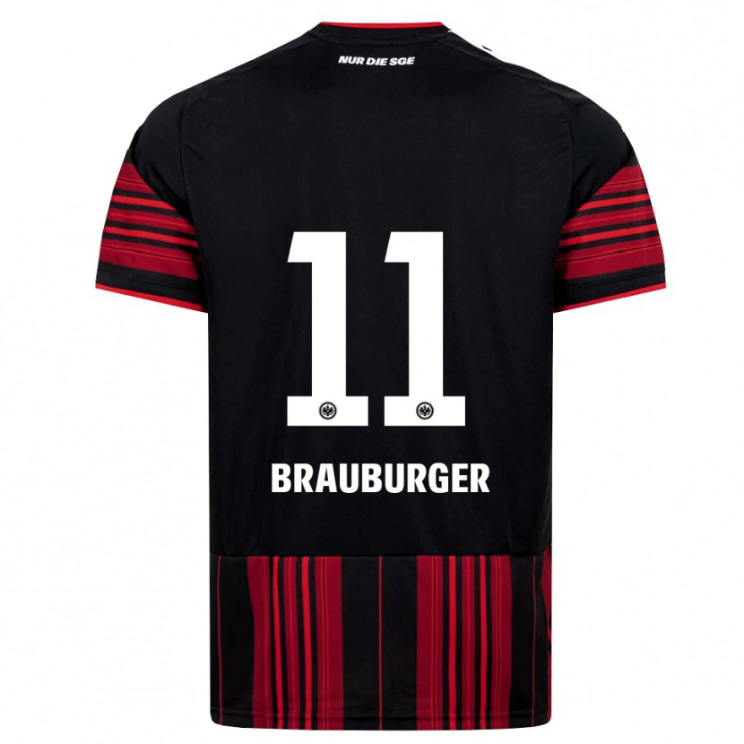 Danxen Damen Maximilian Brauburger #11 Schwarz Rot Weiß Heimtrikot Trikot 2026/27 T-Shirt Schweiz