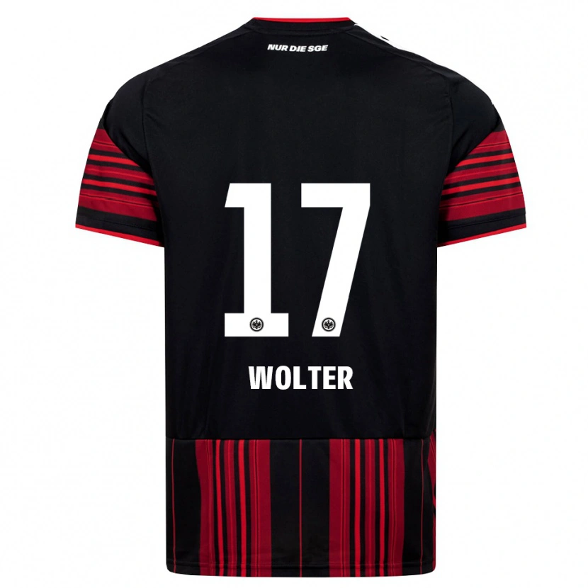 Danxen Damen Pia-Sophie Wolter #17 Schwarz Rot Weiß Heimtrikot Trikot 2026/27 T-Shirt Schweiz
