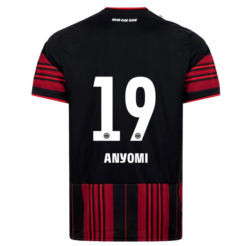 Danxen Damen Nicole Anyomi #19 Schwarz Rot Weiß Heimtrikot Trikot 2026/27 T-Shirt Schweiz