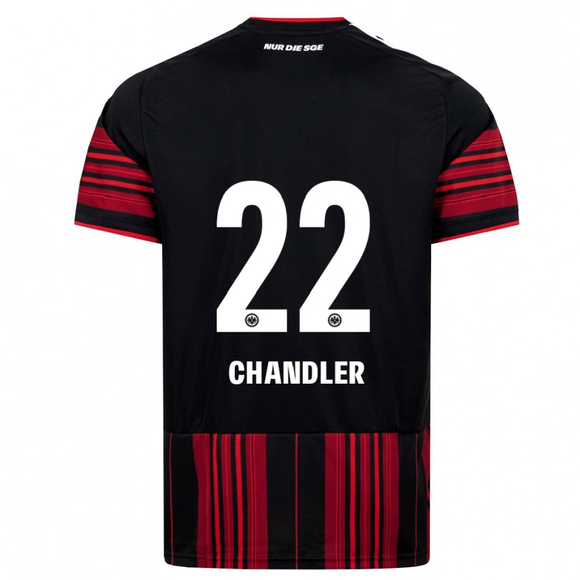 Danxen Damen Timothy Chandler #22 Schwarz Rot Weiß Heimtrikot Trikot 2026/27 T-Shirt Schweiz