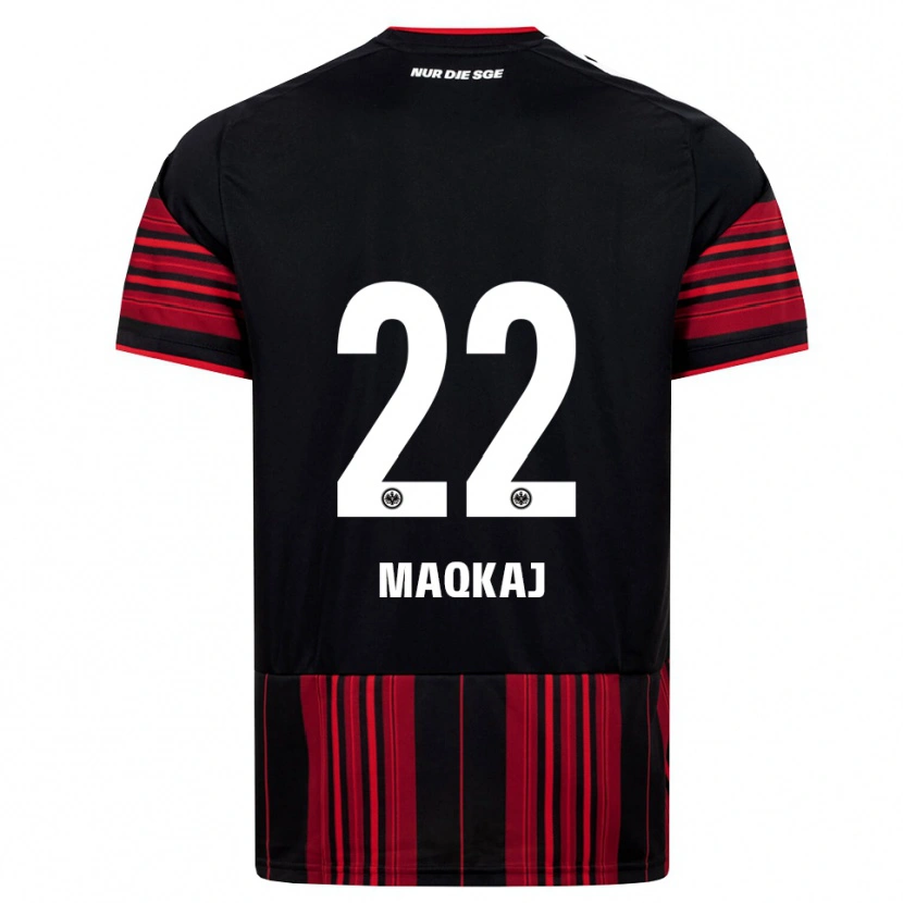 Danxen Damen Dritan Maqkaj #22 Schwarz Rot Weiß Heimtrikot Trikot 2026/27 T-Shirt Schweiz