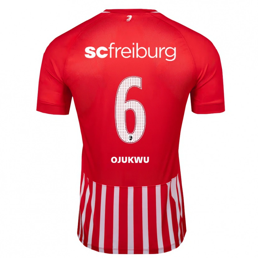 Danxen Damen Nicole Ojukwu #6 Rot Weiß Schwarz Heimtrikot Trikot 2026/27 T-Shirt Schweiz