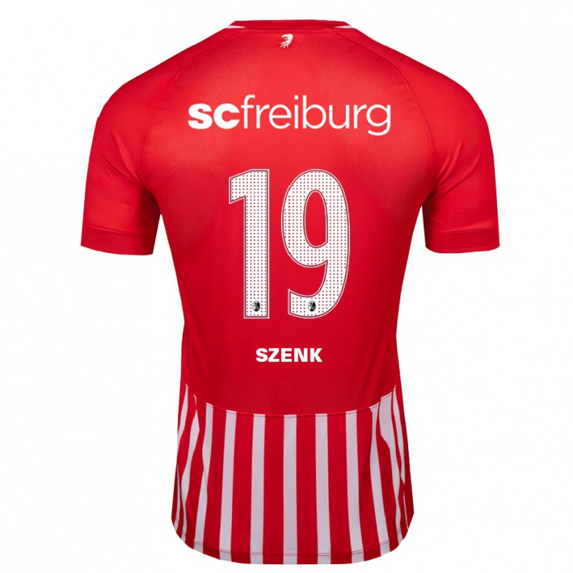 Danxen Damen Nia Szenk #19 Rot Weiß Schwarz Heimtrikot Trikot 2026/27 T-Shirt Schweiz