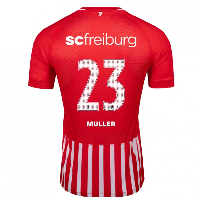Danxen Damen Marie Müller #23 Rot Weiß Schwarz Heimtrikot Trikot 2026/27 T-Shirt Schweiz