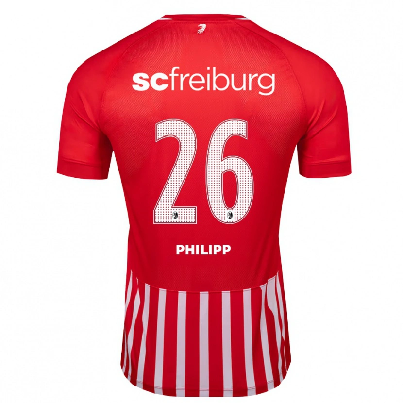 Danxen Damen Maximilian Philipp #26 Rot Weiß Schwarz Heimtrikot Trikot 2026/27 T-Shirt Schweiz