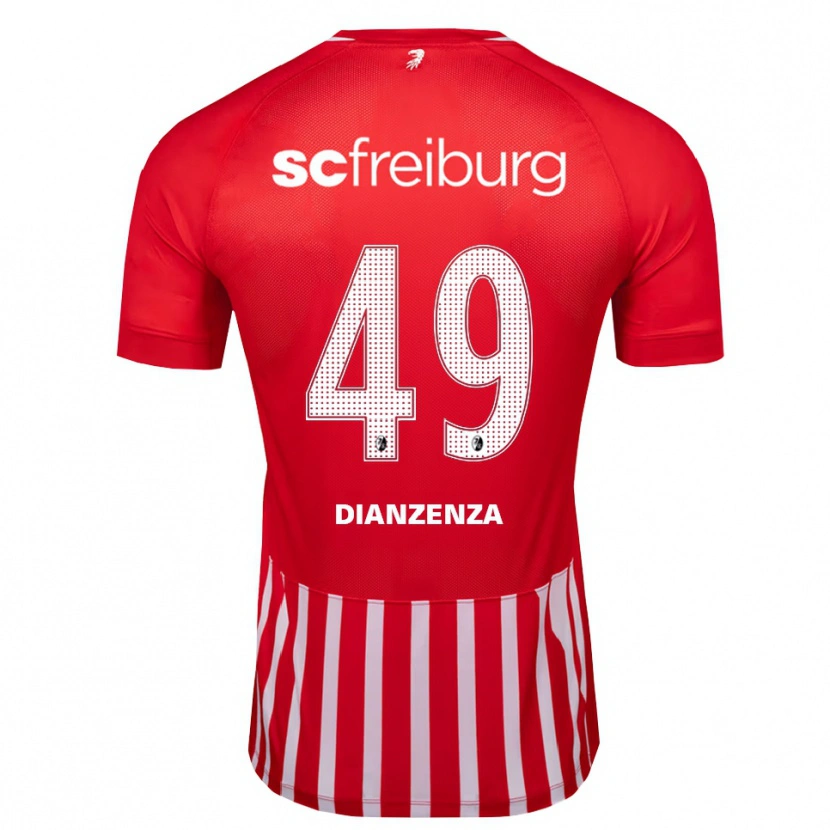 Danxen Damen Chrisdy Dianzenza #49 Rot Weiß Schwarz Heimtrikot Trikot 2026/27 T-Shirt Schweiz