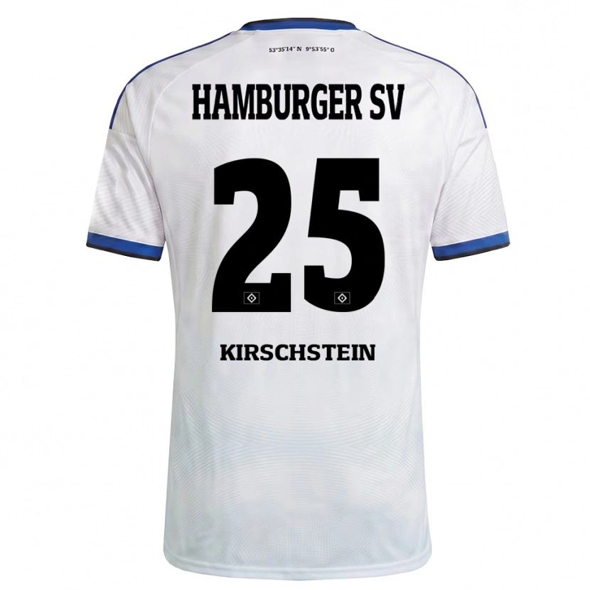 Danxen Damen Merle Kirschstein #25 Weiß Schwarz Blau Heimtrikot Trikot 2026/27 T-Shirt Schweiz
